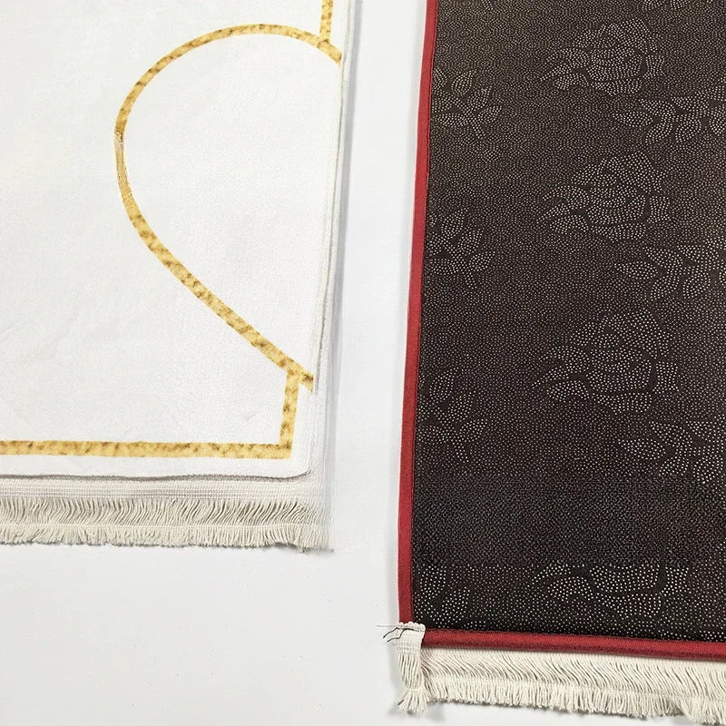 Prayer mat couple heart deluxe
