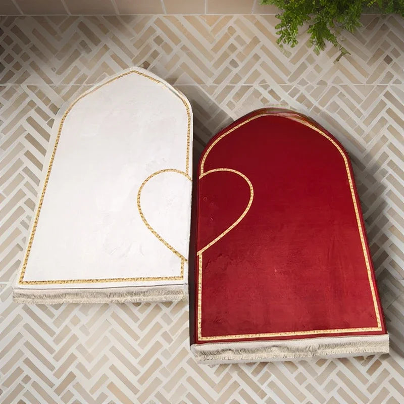 Prayer mat couple heart deluxe