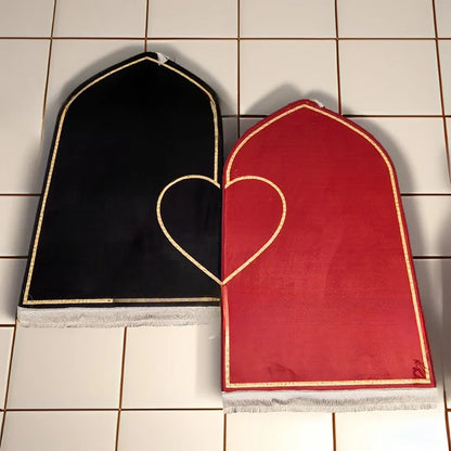 Prayer mat couple heart deluxe